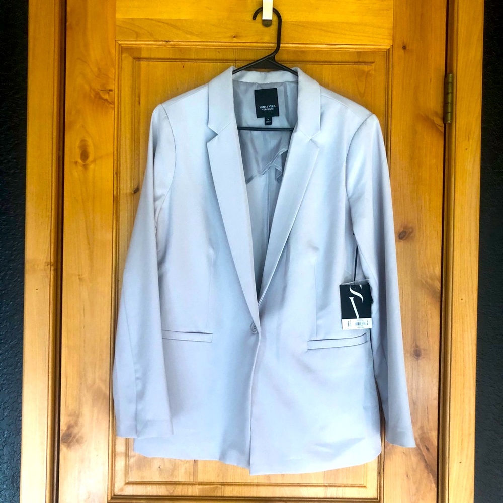 Relaxed fit dress jacket